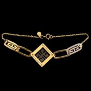 نیم ست طلا 18 عیار زنانه مدل جیوانچی - Image 2