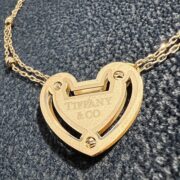 دستبند طلا 18 عیار زنانه  مدل قلب تیفانی - Image 5