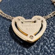 دستبند طلا 18 عیار زنانه  مدل قلب تیفانی - Image 3