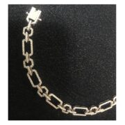 دستبند نقره 925 عیار مدل زنجیره نگین دار Y - Image 5