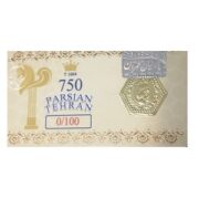 طلا 18 عیار 0.1 گرم - 100 سوت طرح مجسمه