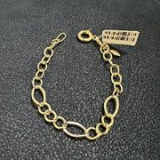 دستبند طلا 18 عیار لوکس زنانه کد 1