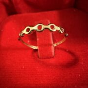 انگشتر طلا 18 عیار زنانه مدل دایره - Image 3