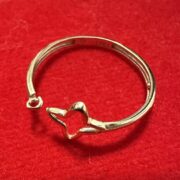 انگشتر طلا 18 عیار زنانه مدل ستاره دنباله دار - Image 4