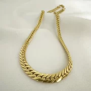 زنجیر کارتیر طلا ۱۸ عیار کد 78 - Image 2