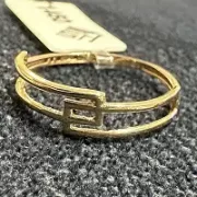 انگشتر طلا 18 عیار زنانه مدل مستطیل مینیمال