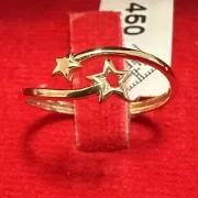 انگشتر طلا 18 عیار زنانه مدل ستاره - Image 2