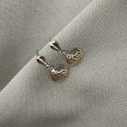 گوشواره طلا 18 عیار زنانه مدل دایره - Image 2