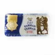 طلا 18 عیار 0.15 گرم - 150 سوت طرح تخت جمشید