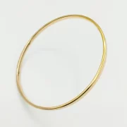 النگو طلا 18 عیار طلاکده مدل آینه ای - Image 4