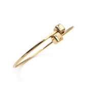 دستبند طلا 18 عیار طلاکده مدل کارتیر مکعبی - Image 2