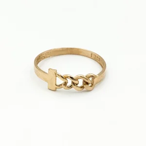 انگشتر طلا 18 عیار زنانه طلاکده مدل کارتیر کد 3