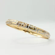 النگو طلا 18 عیار طلاکده مدل ورساچه کد 2