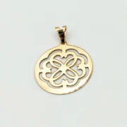 پلاک آویز طلا 18 عیار طلاکده مدل مینیمال کد 22 - Image 2