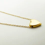 گردنبند طلا ۱۸ عیار طلاکده مدل قلب کد 100 - Image 3