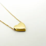 گردنبند طلا ۱۸ عیار طلاکده مدل قلب کد 100 - Image 2