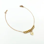 دستبند طلا 18 عیار طلاکده مدل تیفانی کد 20 - Image 2