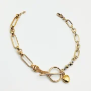 دستبند طلا 18 عیار طلاکده مدل تیفانی کد 16