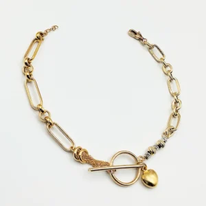 دستبند طلا 18 عیار طلاکده مدل تیفانی کد 16