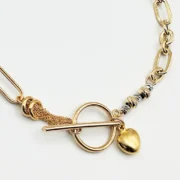 دستبند طلا 18 عیار طلاکده مدل تیفانی کد 16 - Image 2