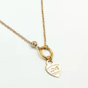 گردنبند طلا 18 عیار زنانه طلاکده مدل تیفانی کد 12 - Image 2