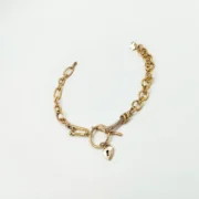 دستبند طلا 18 عیار طلاکده مدل تیفانی کد 13 - Image 3