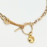 دستبند طلا 18 عیار طلاکده مدل تیفانی کد 19 - Image 2