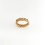 انگشتر طلا 18 عیار زنانه طلاکده مدل کارتیر کد 20 - Image 2