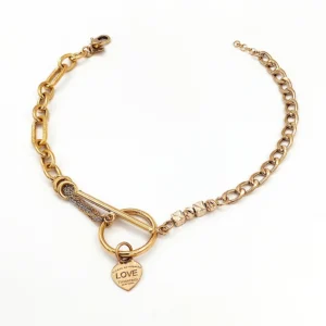 دستبند طلا 18 عیار طلاکده مدل تیفانی کد 20