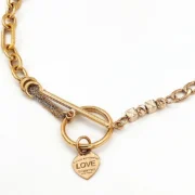 دستبند طلا 18 عیار طلاکده مدل تیفانی کد 20 - Image 2