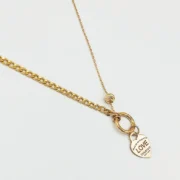 گردنبند طلا 18 عیار زنانه طلاکده مدل تیفانی کد 16