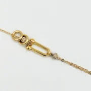 گردنبند طلا 18 عیار زنانه طلاکده مدل تیفانی کد 17 - Image 2