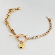 دستبند طلا 18 عیار طلاکده مدل تیفانی کد 21 - Image 2