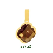 پلاک آویز طلا 18 عیار طلاکده مدل ونکلیف - Image 3