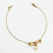 دستبند طلا 18 عیار طلاکده مدل تیفانی کد 29