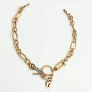 دستبند طلا 18 عیار طلاکده مدل تیفانی کد 22