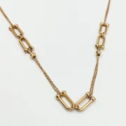 گردنبند طلا 18 عیار زنانه طلاکده مدل تیفانی کد 20 - Image 2