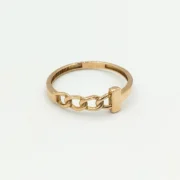 انگشتر طلا 18 عیار زنانه طلاکده مدل کارتیر T