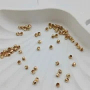 گوی طلا 18 عیار طلاکده مدل البرنادو رزگلد کد 003 سایز 3 - Image 7