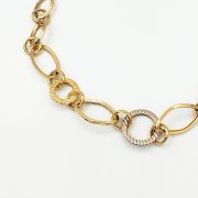 دستبند طلا 18 عیار طلاکده مدل الگانس کد 1 - Image 2