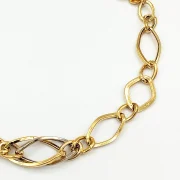 دستبند طلا 18 عیار طلاکده مدل الگانس کد 2 - Image 2