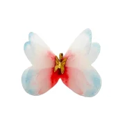 پلاک آویز طلا 18 عیار طلاکده مدل پروانه کد 007