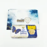 طلا پارسیان 18 عیار 0.2 گرم - 200 سوت طرح پروانه - Image 2
