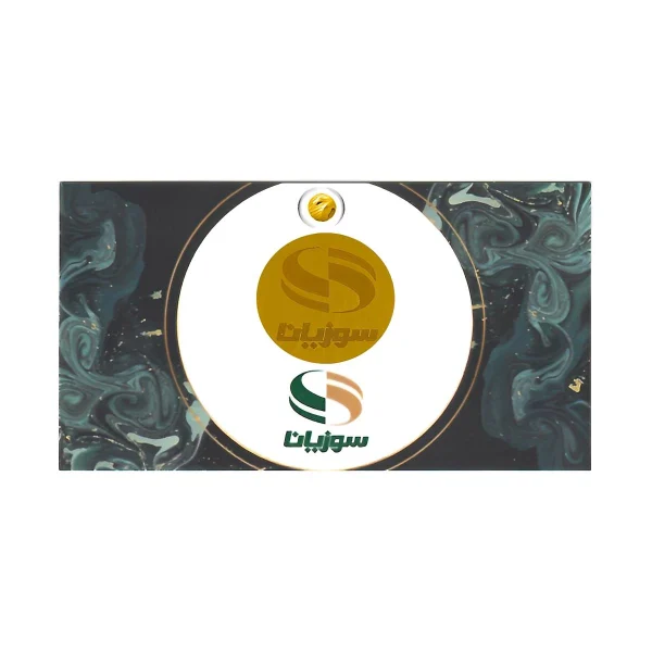 گوی طلا 18 عیار طلاکده مدل البرنادو طلایی کد 004 سایز 3 - Image 1