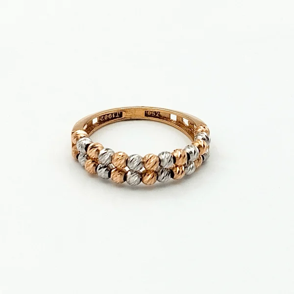 elbernado-24 انگشتر طلا 18 عیار زنانه طلاکده مدل البرنادو کد 1 - Image 1