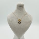 گردنبند طلا 18 عیار طلاکده مدل تیفانی آویز کد 03