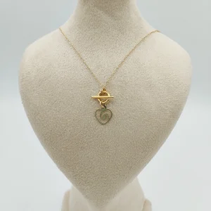 گردنبند طلا 18 عیار طلاکده مدل تیفانی آویز کد 01