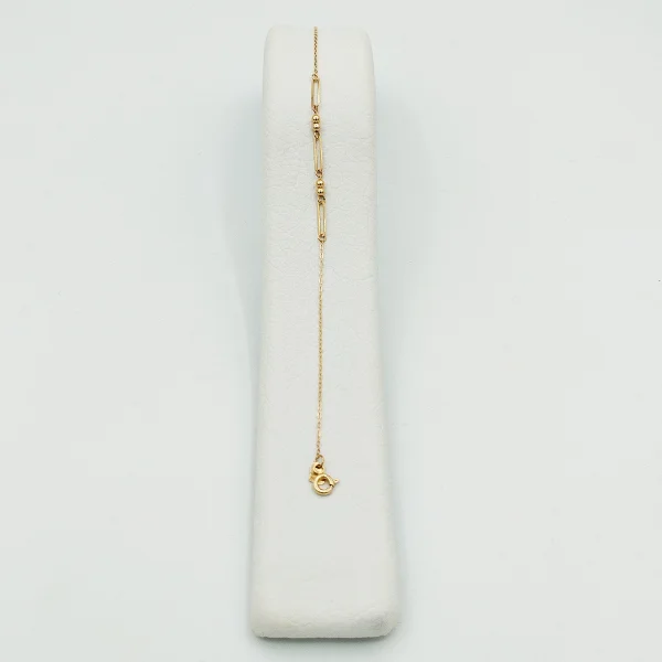 دستبند طلا 18 عیار طلاکده مدل توپی کد 9 - Image 2