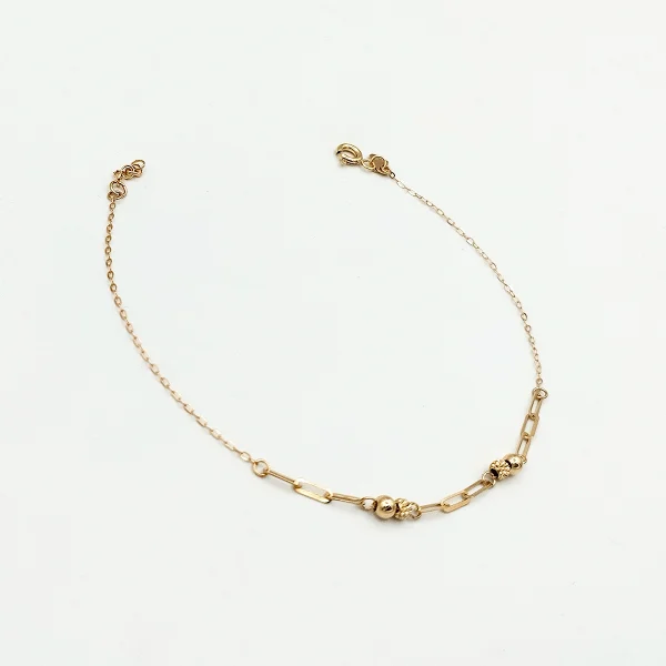 دستبند طلا 18 عیار طلاکده مدل توپی کد 10 - Image 2