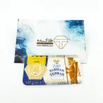 طلا پارسیان 18 عیار 0.8 گرم - 800 سوت طرح تخت جمشید - Image 3